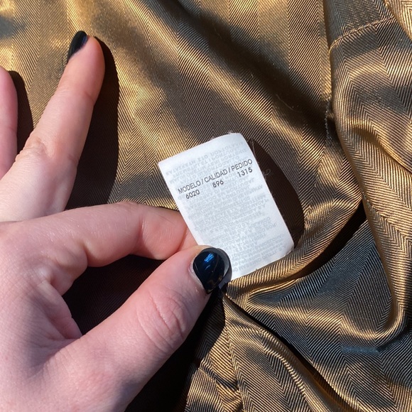 Massimo Dutti Wool Brown Plaid Blazer - Picture 11 of 16